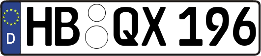 HB-QX196
