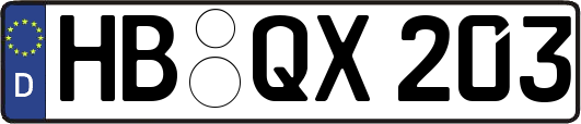 HB-QX203