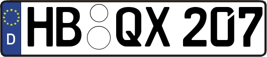 HB-QX207