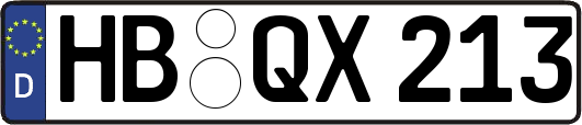 HB-QX213
