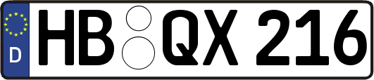 HB-QX216