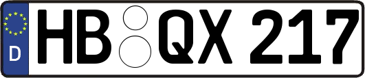 HB-QX217