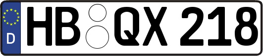 HB-QX218
