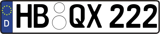 HB-QX222