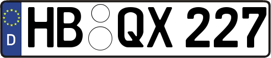 HB-QX227