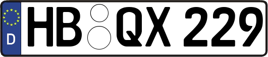 HB-QX229