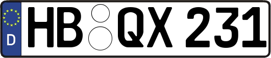 HB-QX231