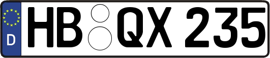 HB-QX235
