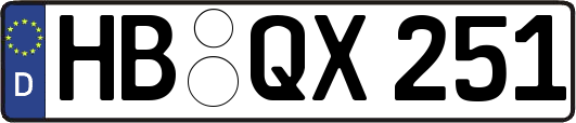 HB-QX251