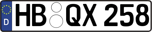 HB-QX258