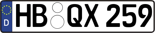 HB-QX259
