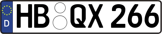 HB-QX266