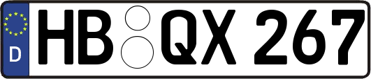 HB-QX267