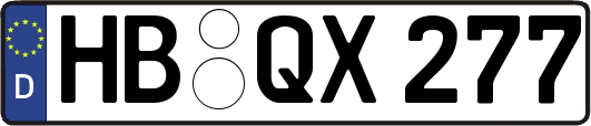 HB-QX277