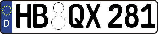 HB-QX281