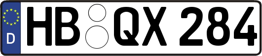 HB-QX284