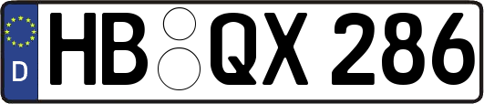 HB-QX286