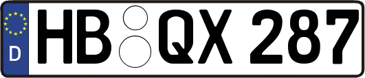 HB-QX287