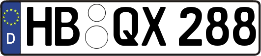 HB-QX288