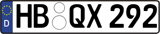HB-QX292
