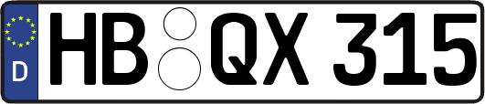 HB-QX315