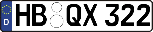 HB-QX322