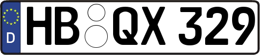 HB-QX329