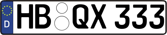 HB-QX333