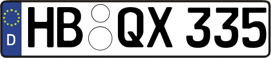 HB-QX335