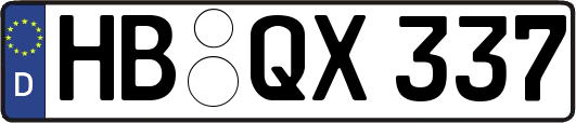 HB-QX337