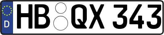 HB-QX343