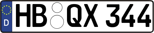 HB-QX344