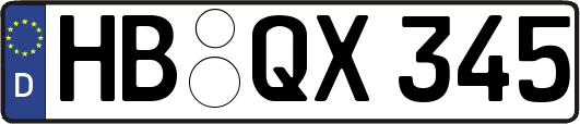 HB-QX345