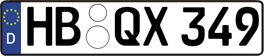 HB-QX349