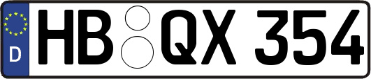 HB-QX354
