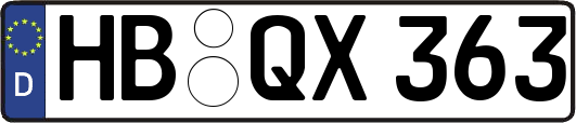 HB-QX363