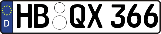 HB-QX366