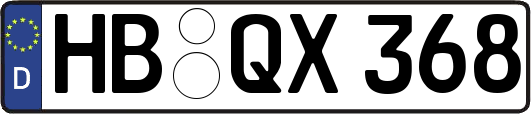 HB-QX368