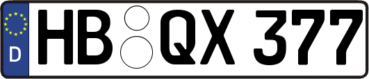 HB-QX377