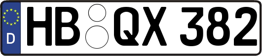 HB-QX382