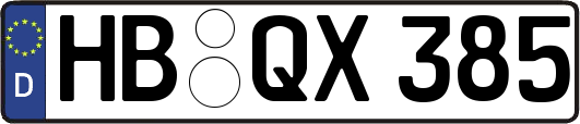 HB-QX385