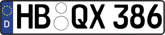 HB-QX386