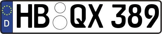 HB-QX389
