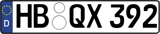 HB-QX392