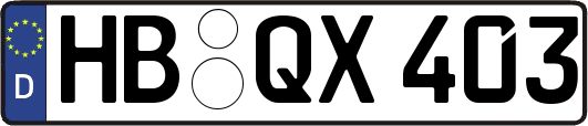 HB-QX403
