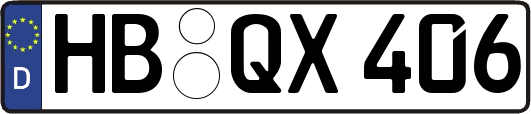 HB-QX406