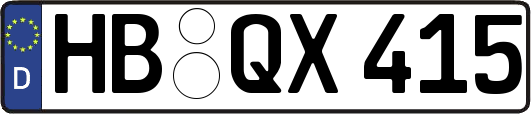 HB-QX415