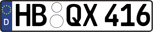 HB-QX416