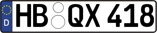 HB-QX418