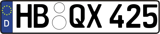 HB-QX425